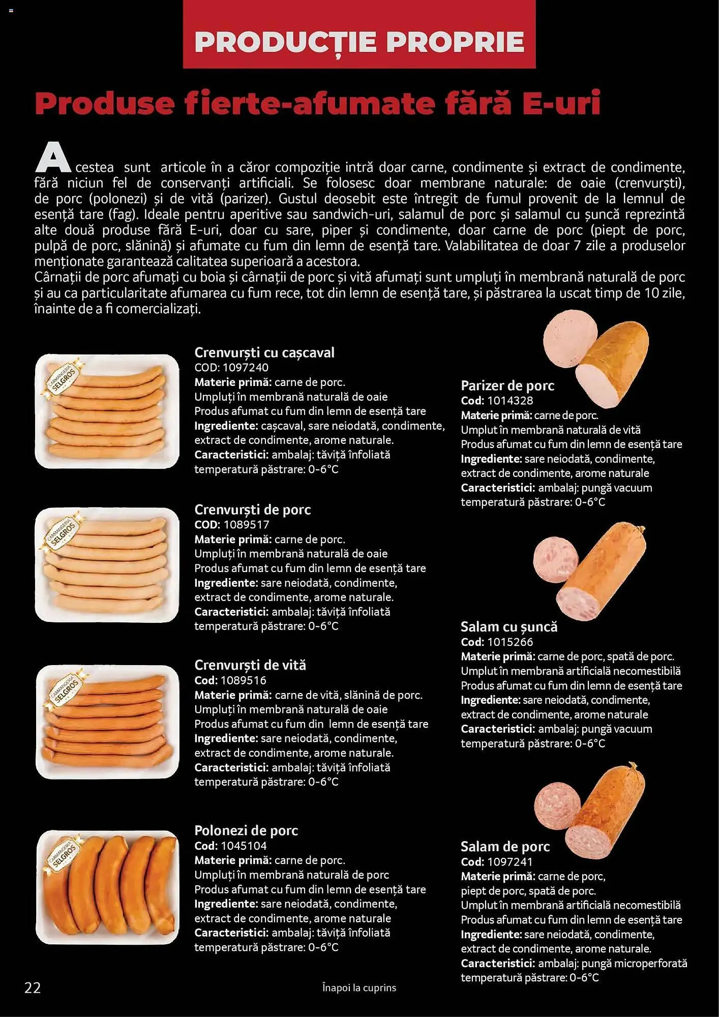 Catalog Catalog Selgros de la 24 martie până la 31 martie 2027 - Revista Pagina 22