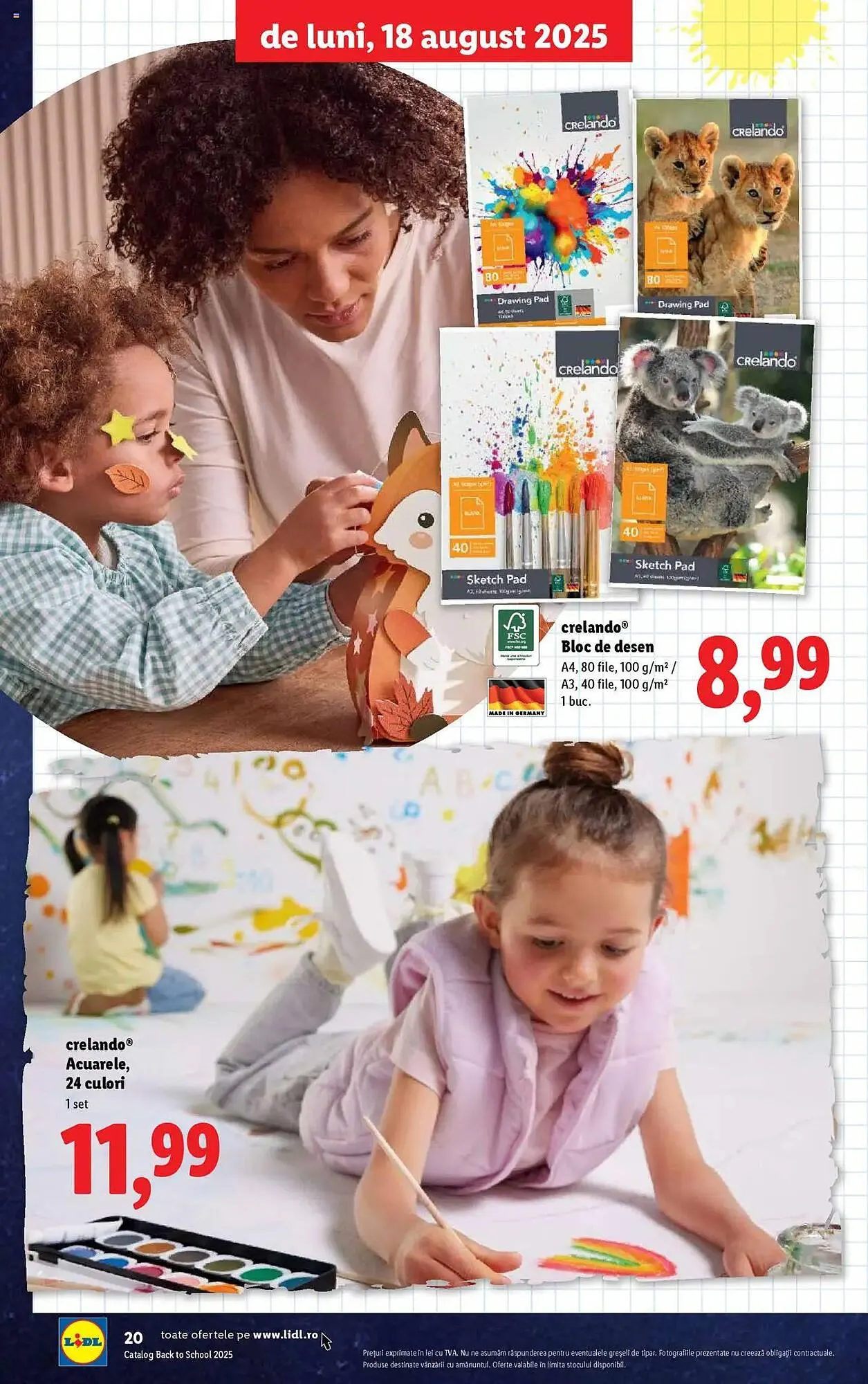 Catalog Catalog Lidl de la 11 august până la 31 august 2025 - Revista Pagina 20