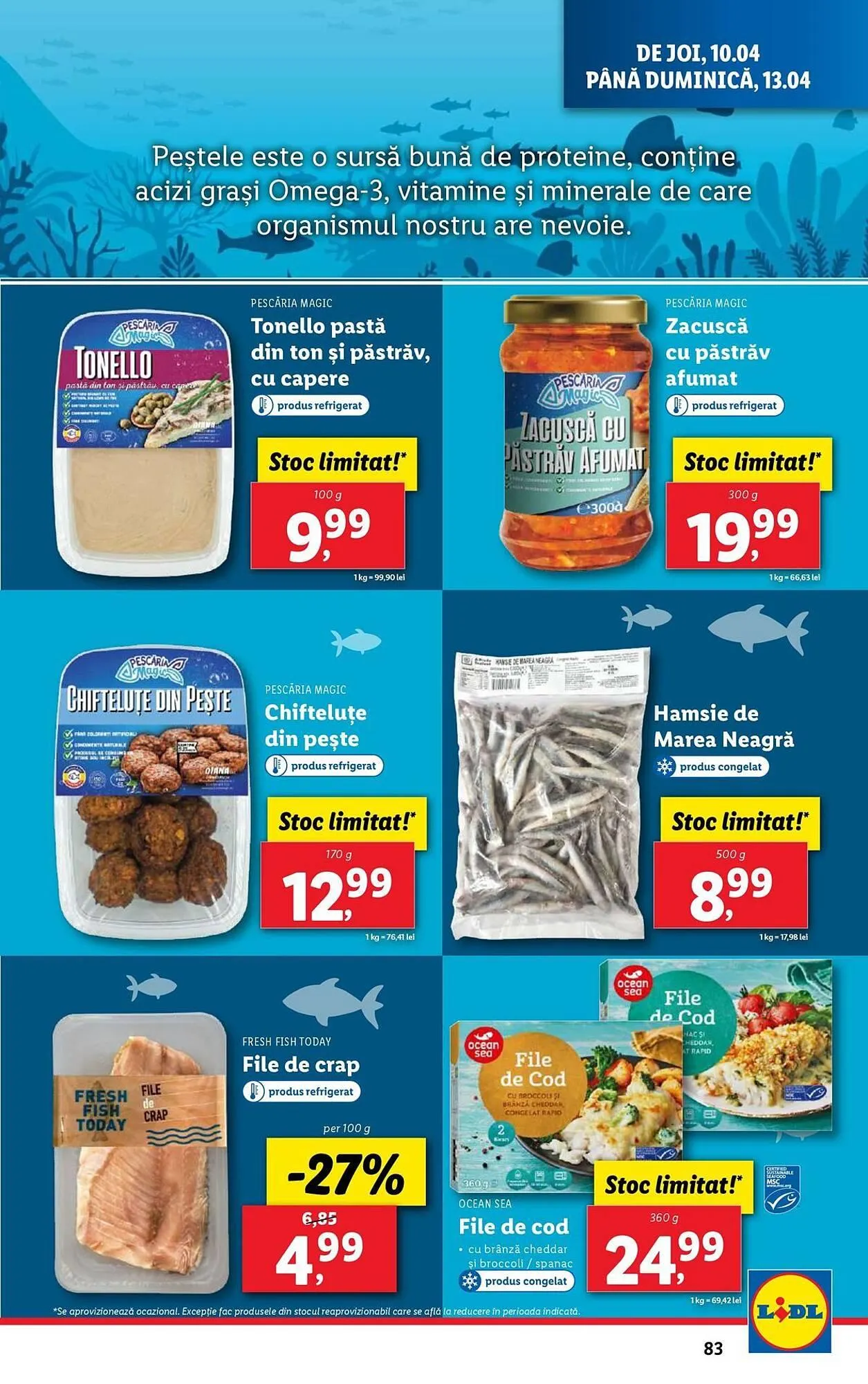 Catalog Catalog Lidl de la 7 aprilie până la 13 aprilie 2025 - Revista Pagina 83