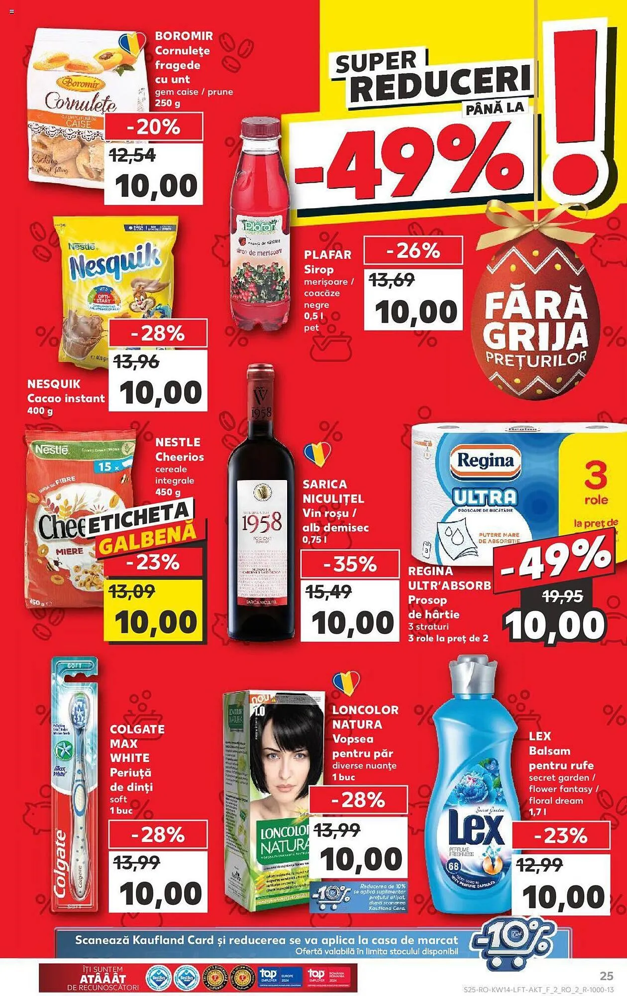 Catalog Kaufland catalog de la 3 aprilie până la 9 aprilie 2024 - Revista Pagina 25