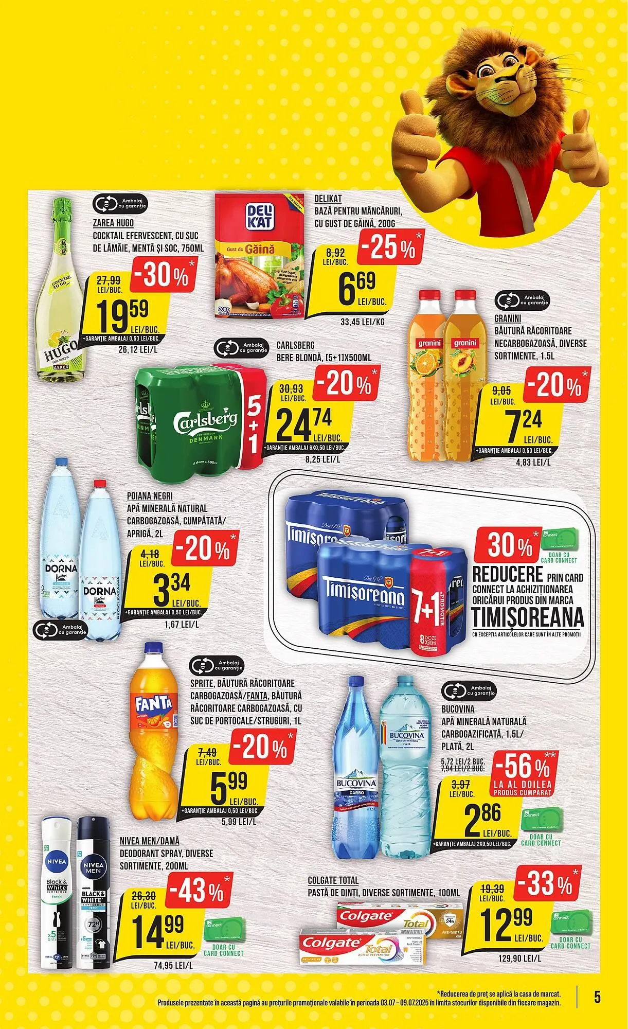 Catalog Catalog Mega Image de la 3 iulie până la 9 iulie 2025 - Revista Pagina 5