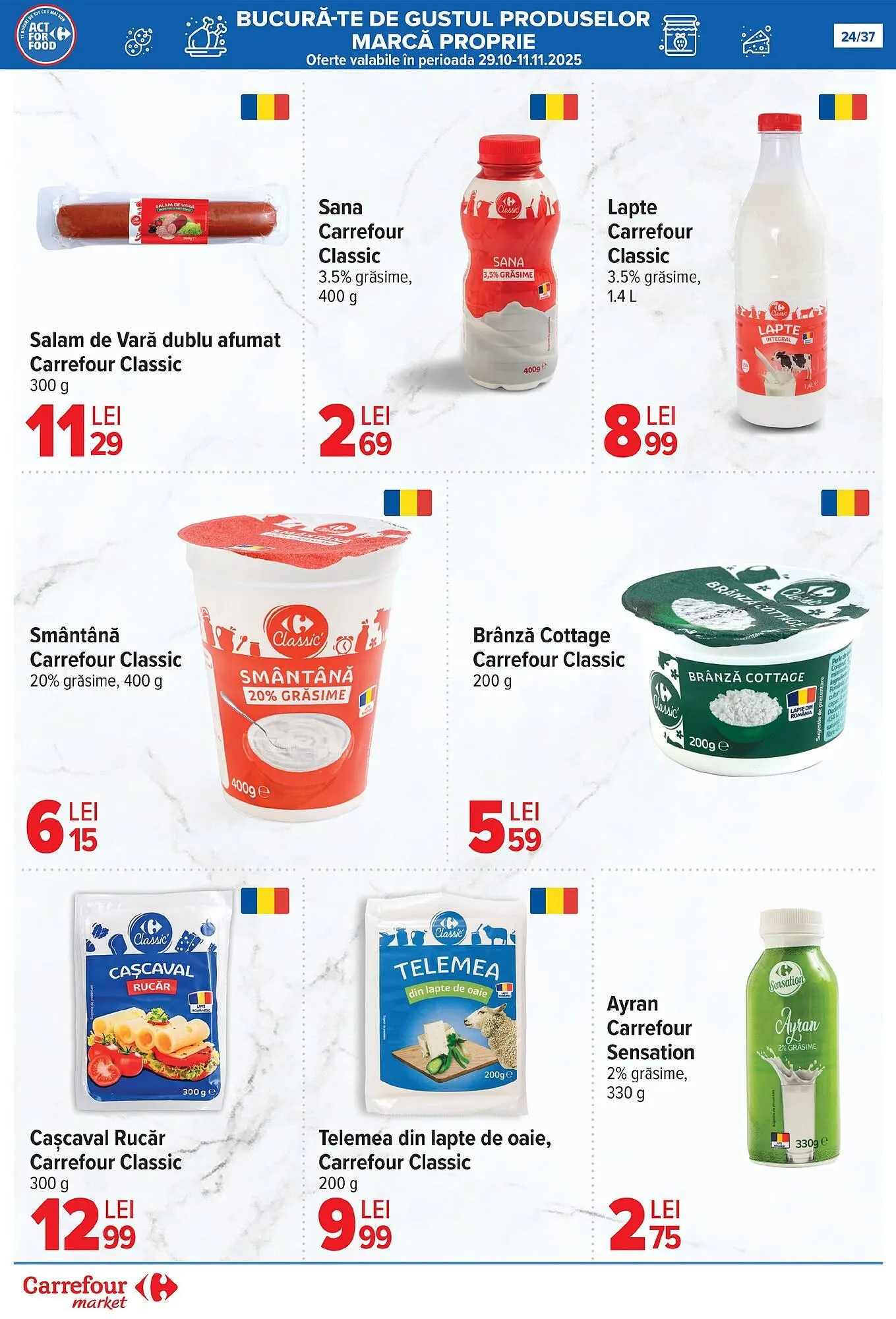 Catalog Catalog Carrefour Market de la 29 octombrie până la 4 noiembrie 2025 - Revista Pagina 27