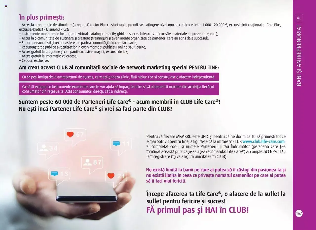 Catalog Catalog Life Care primavara-vara 2023 de la 1 martie până la 31 decembrie 2023 - Revista Pagina 169