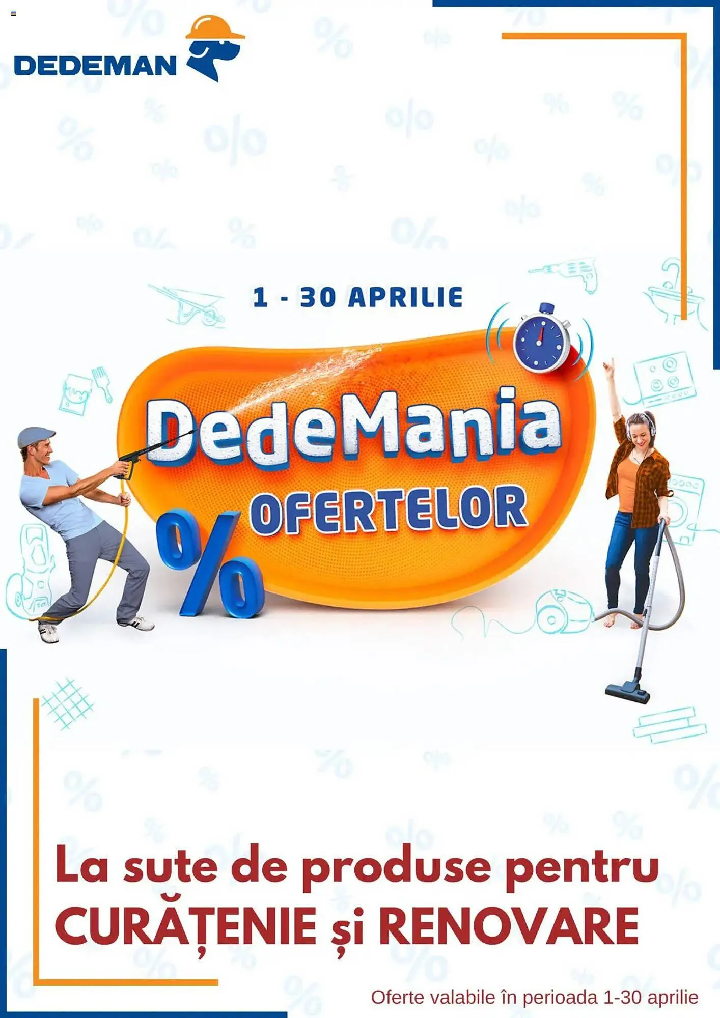 Catalog Catalog Dedeman de la 1 aprilie până la 30 aprilie 2025 - Revista Pagina 1