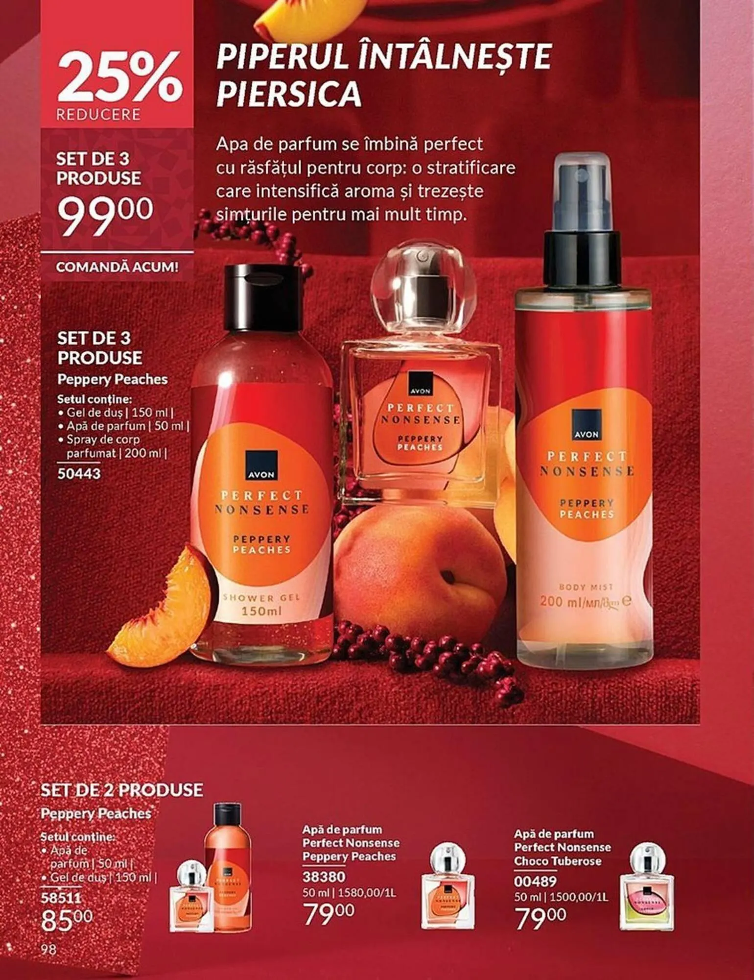 Catalog Catalog Avon de la 3 noiembrie până la 30 noiembrie 2025 - Revista Pagina 96