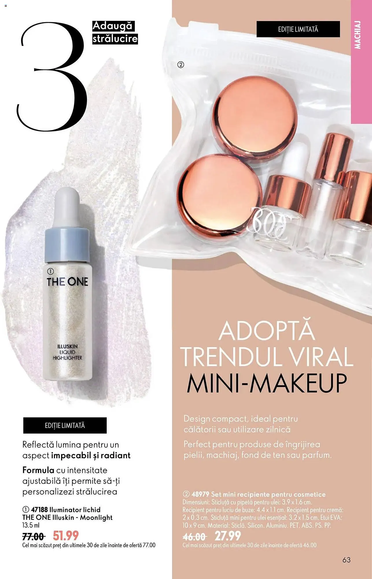 Catalog Catalog Oriflame de la 17 iunie până la 7 iulie 2026 - Revista Pagina 63