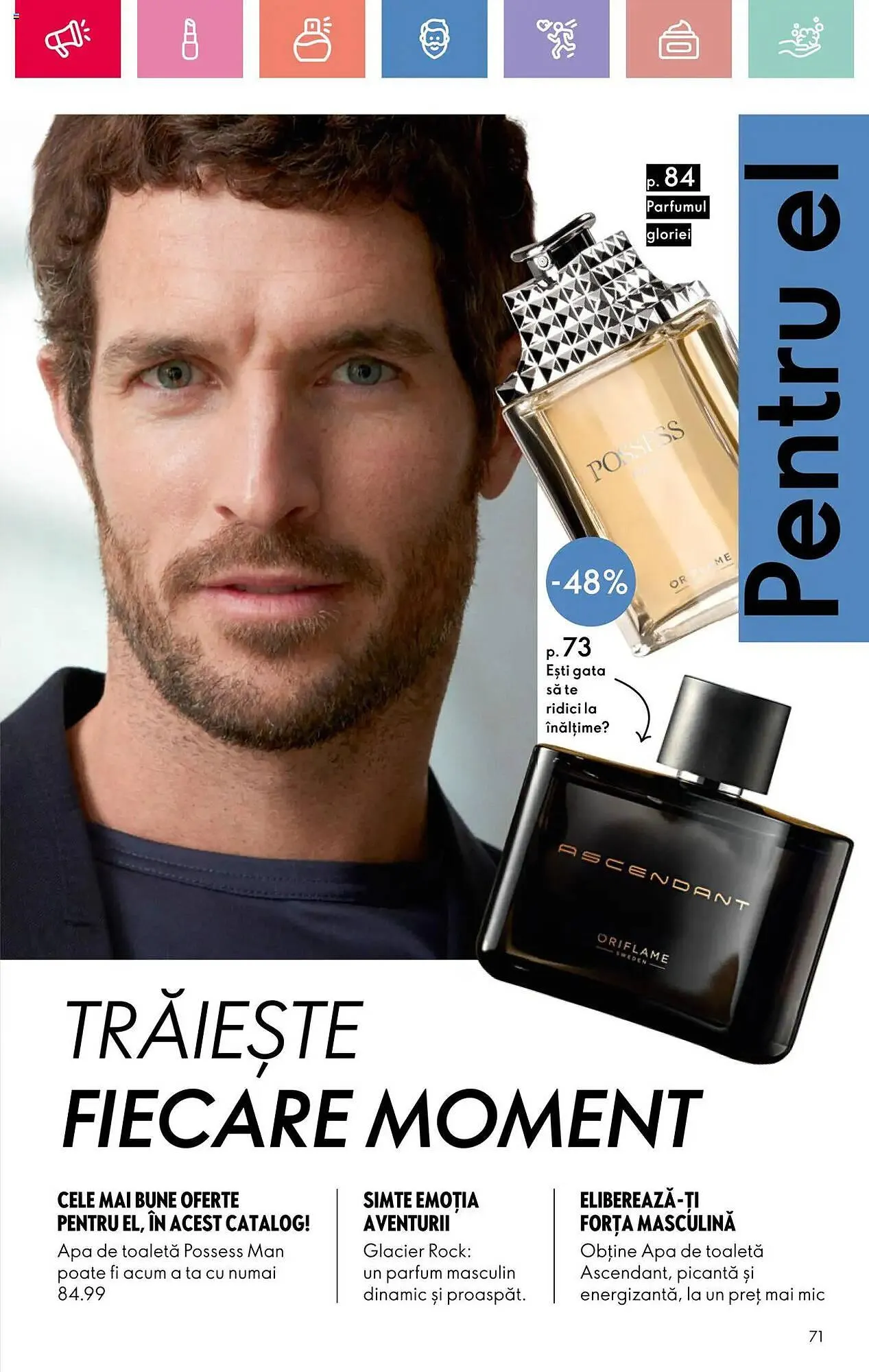 Catalog Catalog Oriflame de la 23 martie până la 12 aprilie 2025 - Revista Pagina 71