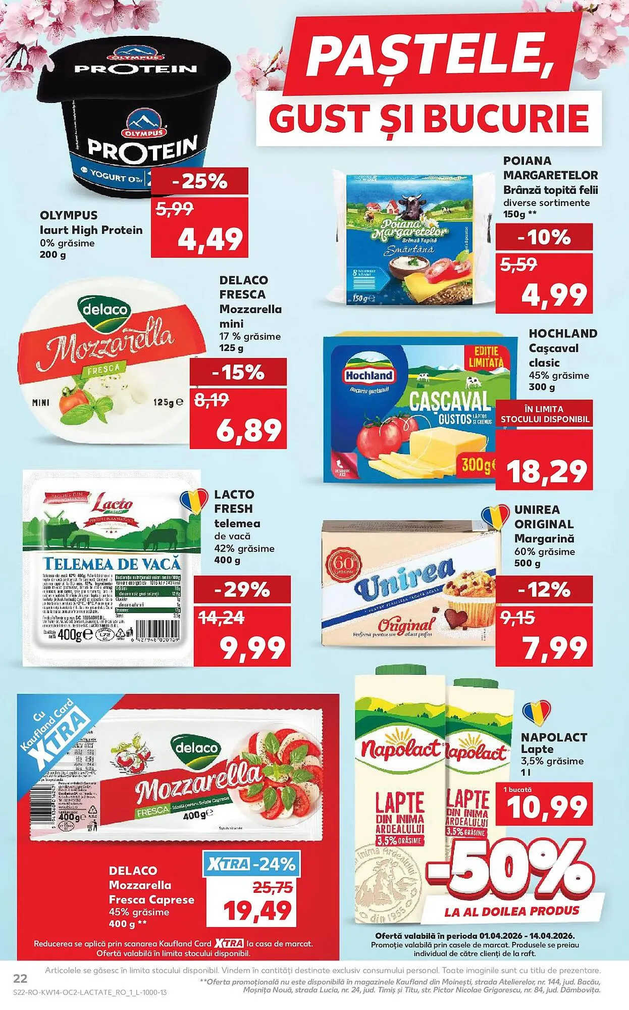 Catalog Catalog Kaufland de la 1 aprilie până la 7 aprilie 2026 - Revista Pagina 22