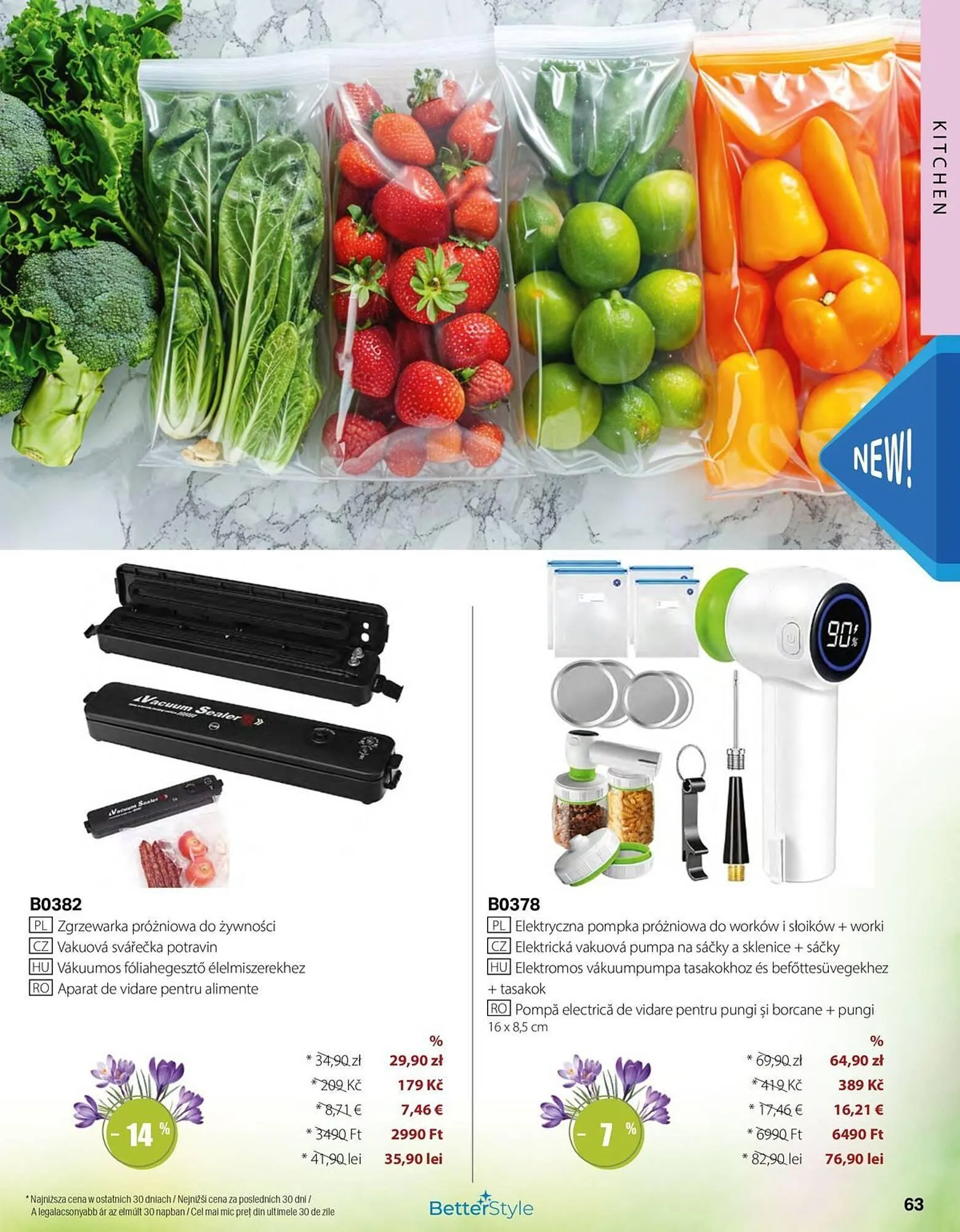 Catalog Catalog BetterStyle de la 1 aprilie până la 30 aprilie 2026 - Revista Pagina 63