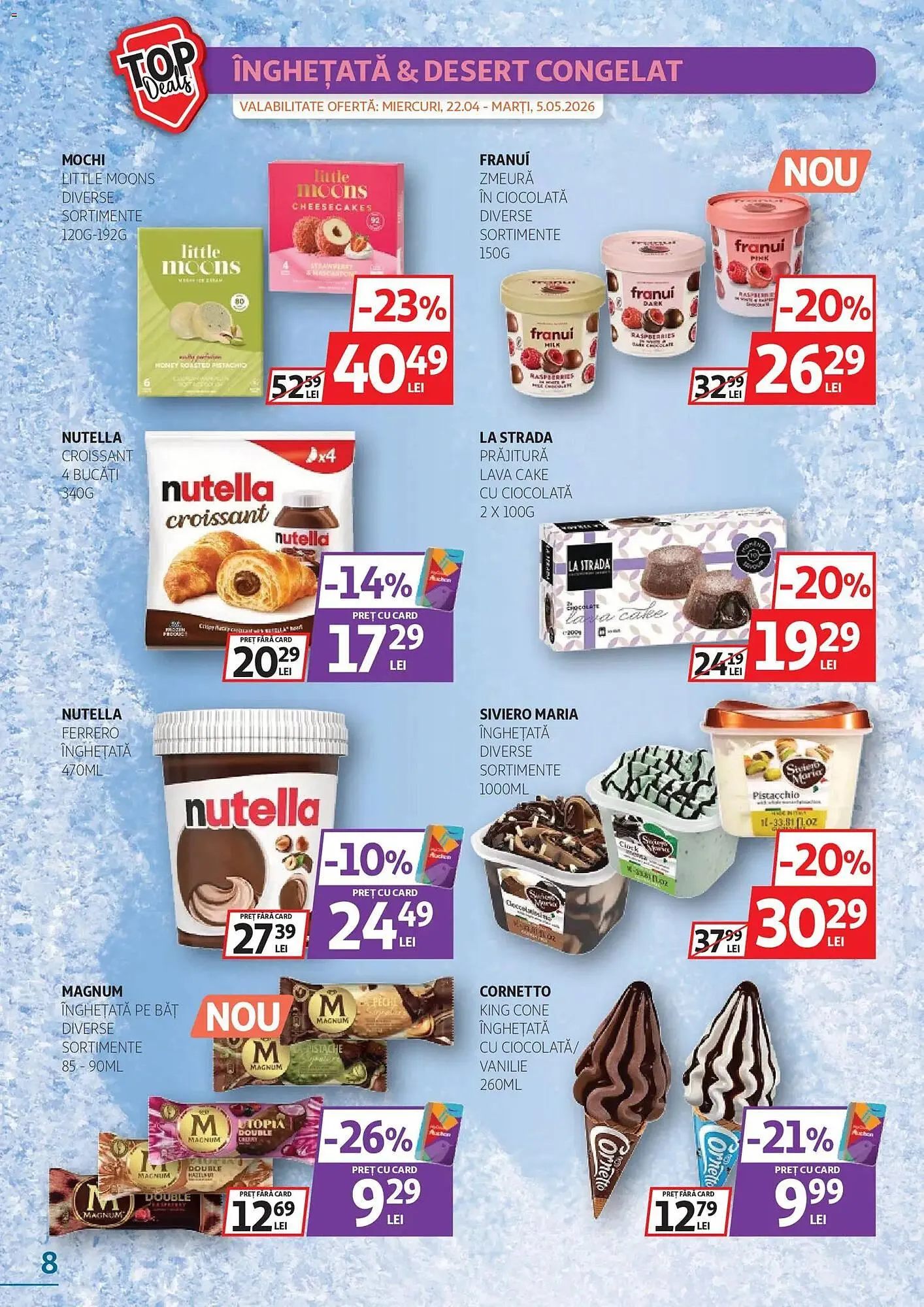 Catalog Catalog Auchan de la 22 aprilie până la 5 mai 2026 - Revista Pagina 8
