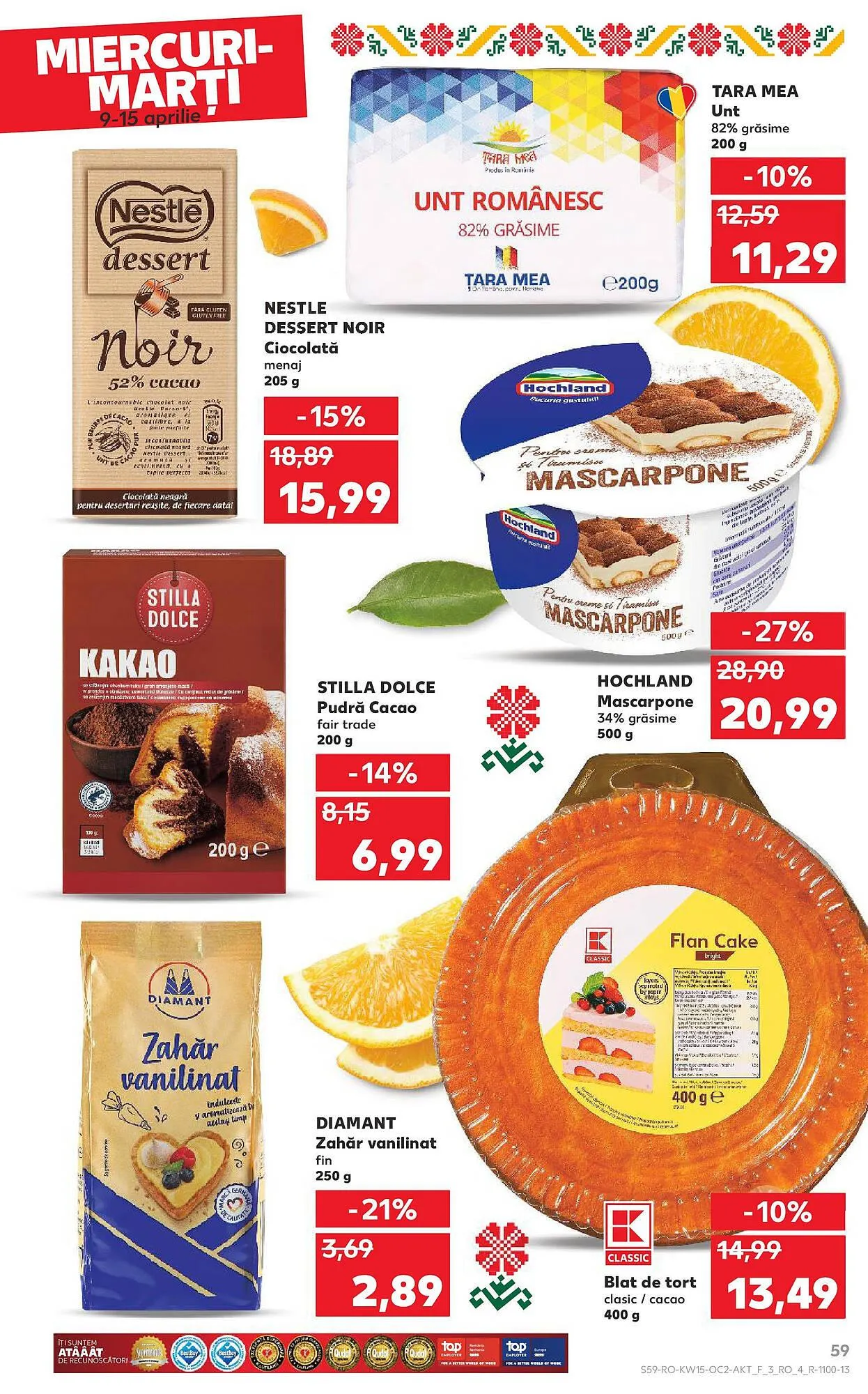 Catalog Catalog Kaufland de la 9 aprilie până la 15 aprilie 2025 - Revista Pagina 59