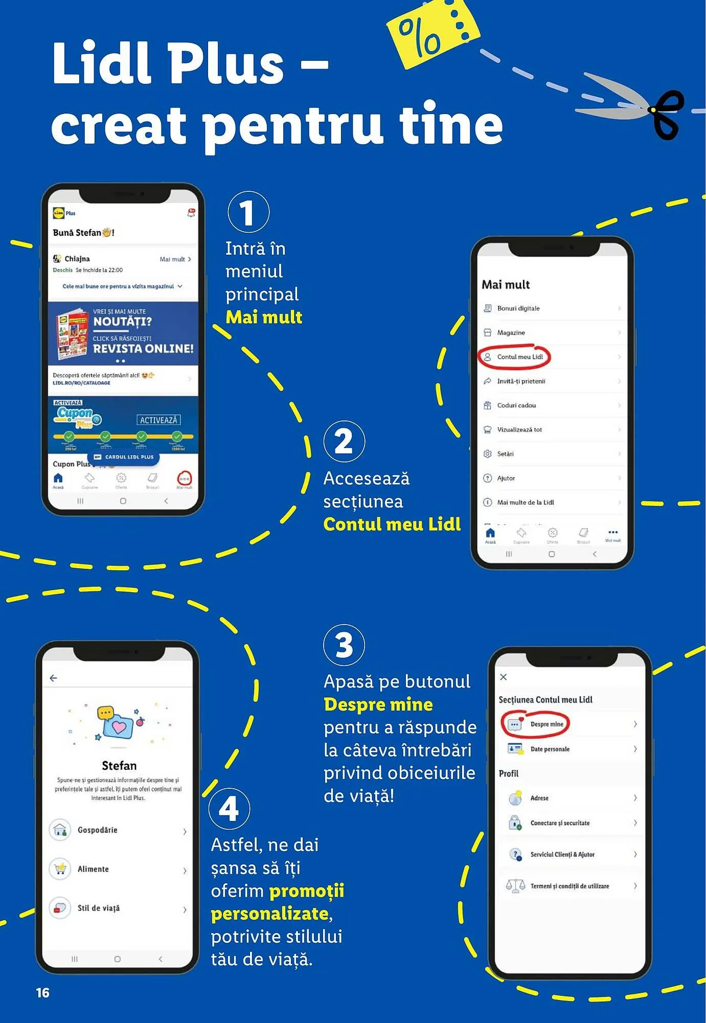 Catalog Catalog Lidl de la 14 aprilie până la 7 august 2026 - Revista Pagina 16
