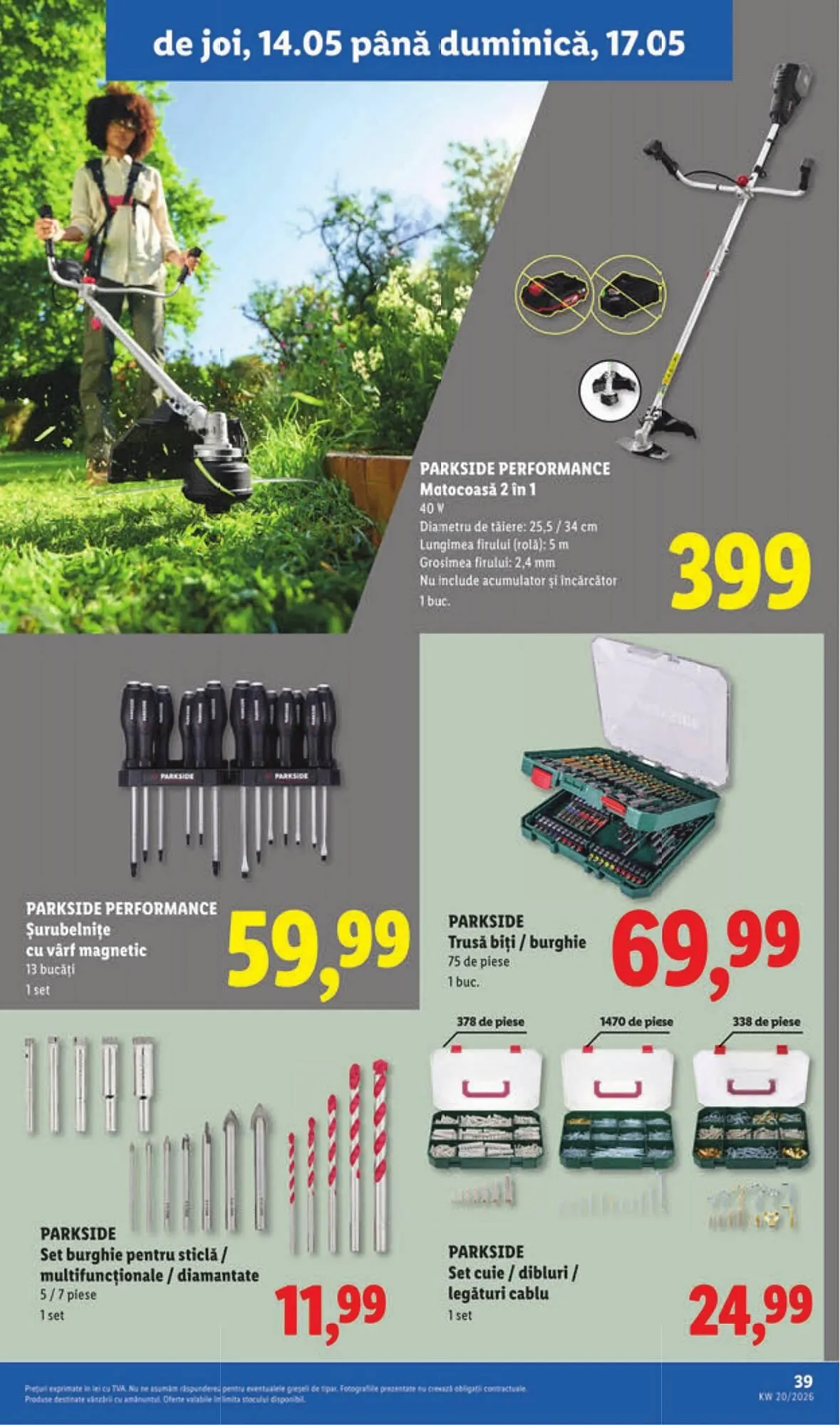 Catalog Catalog Lidl de la 11 mai până la 17 mai 2026 - Revista Pagina 39