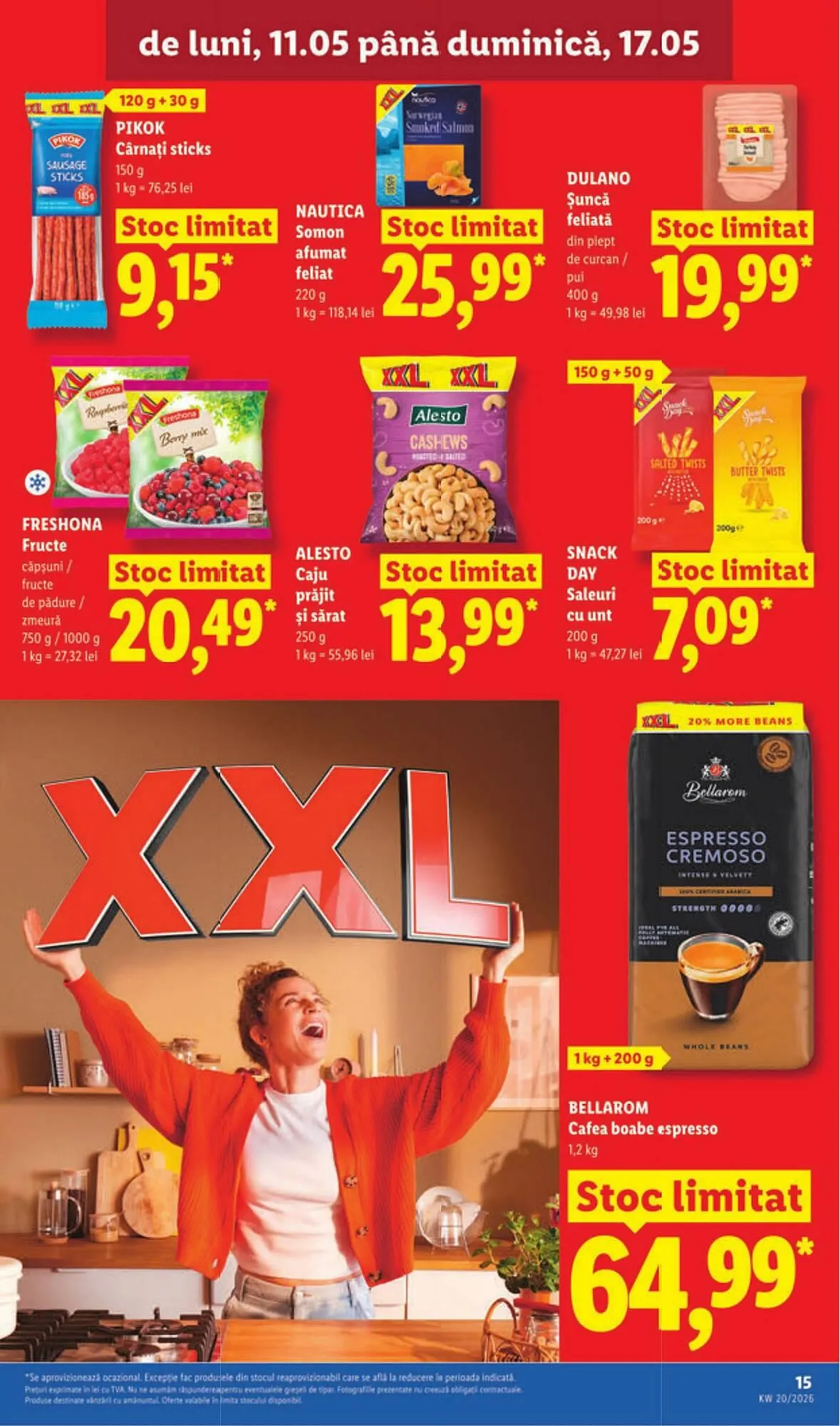 Catalog Catalog Lidl de la 11 mai până la 17 mai 2026 - Revista Pagina 15