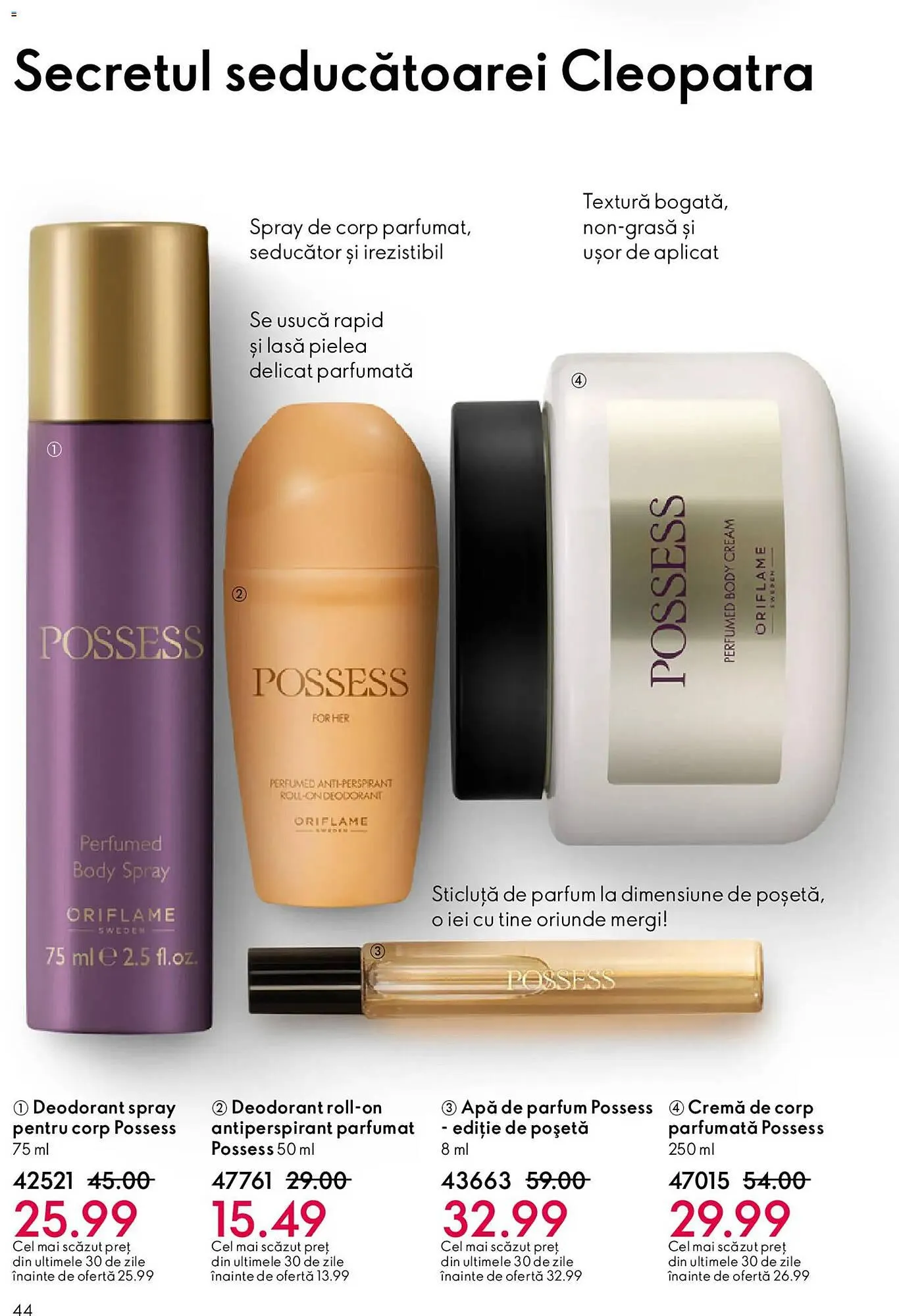 Catalog Catalog Oriflame de la 26 mai până la 16 iunie 2026 - Revista Pagina 44