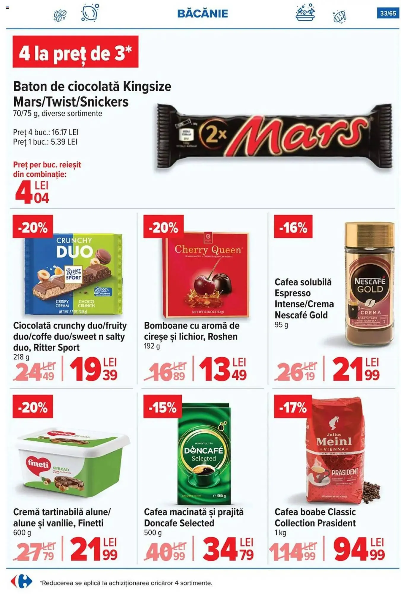 Catalog Catalog Carrefour de la 8 iulie până la 15 iulie 2025 - Revista Pagina 33