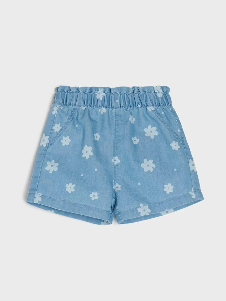 Șorturi din denim paperbag