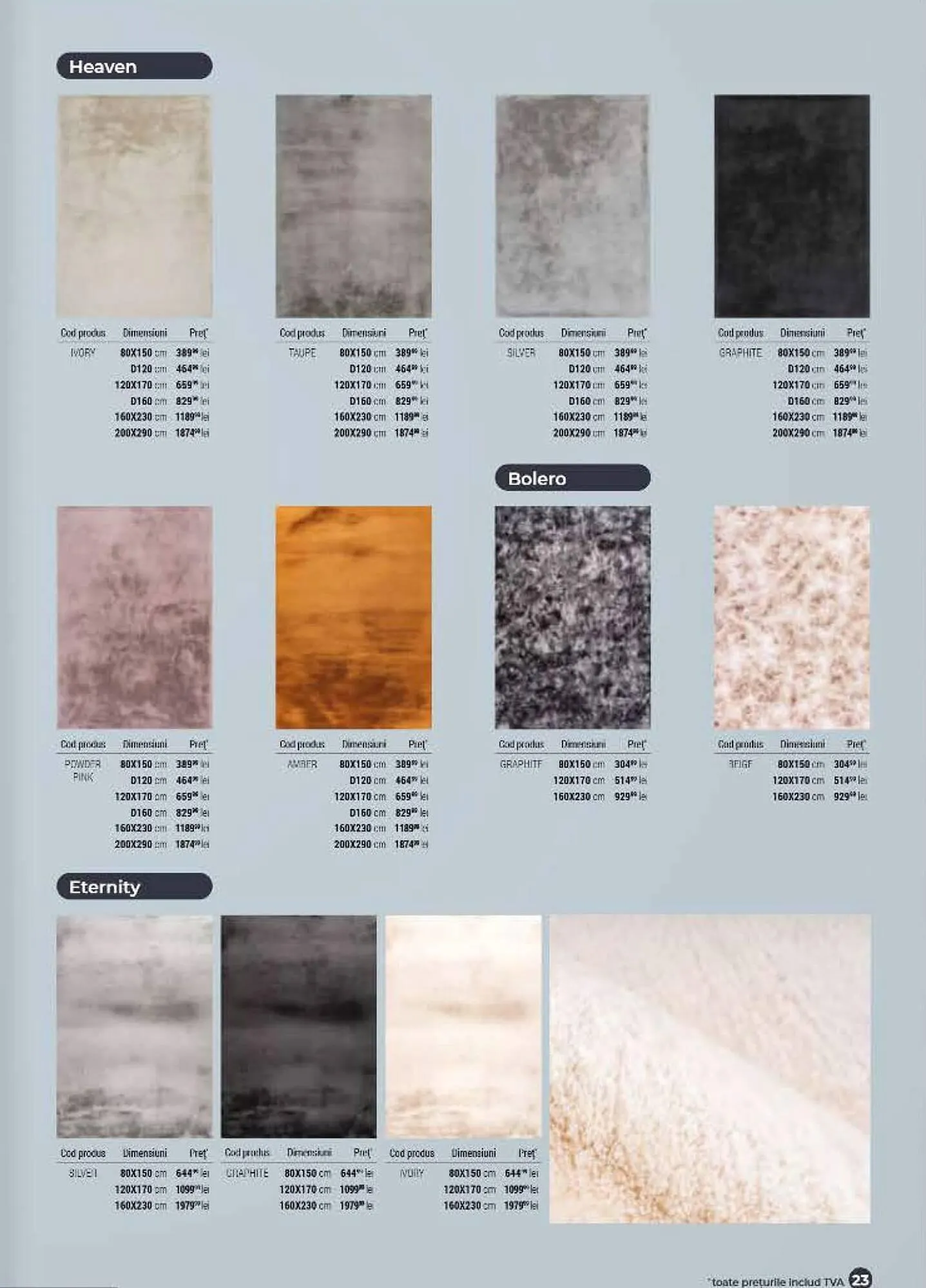 Catalog Catalog Proges de la 25 octombrie până la 31 decembrie 2025 - Revista Pagina 23