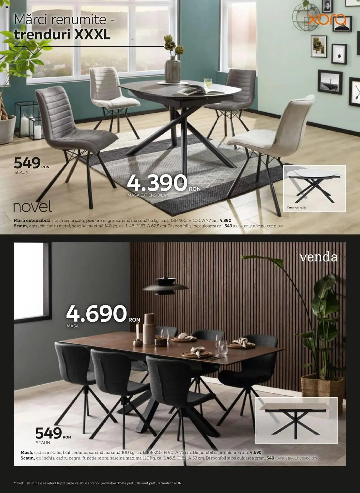 Catalog Catalog XXXLutz de la 7 aprilie până la 31 decembrie 2025 - Revista Pagina 36