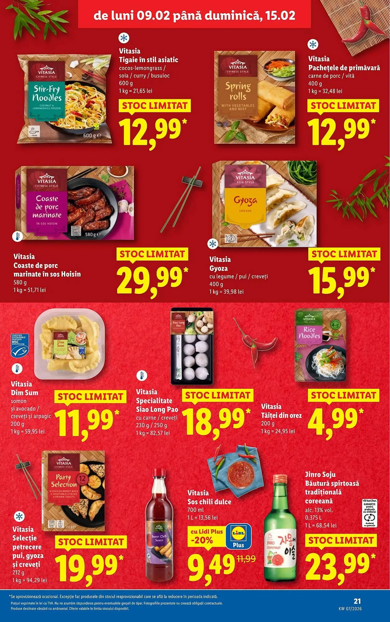 Catalog Catalog Lidl de la 9 februarie până la 15 februarie 2026 - Revista Pagina 21