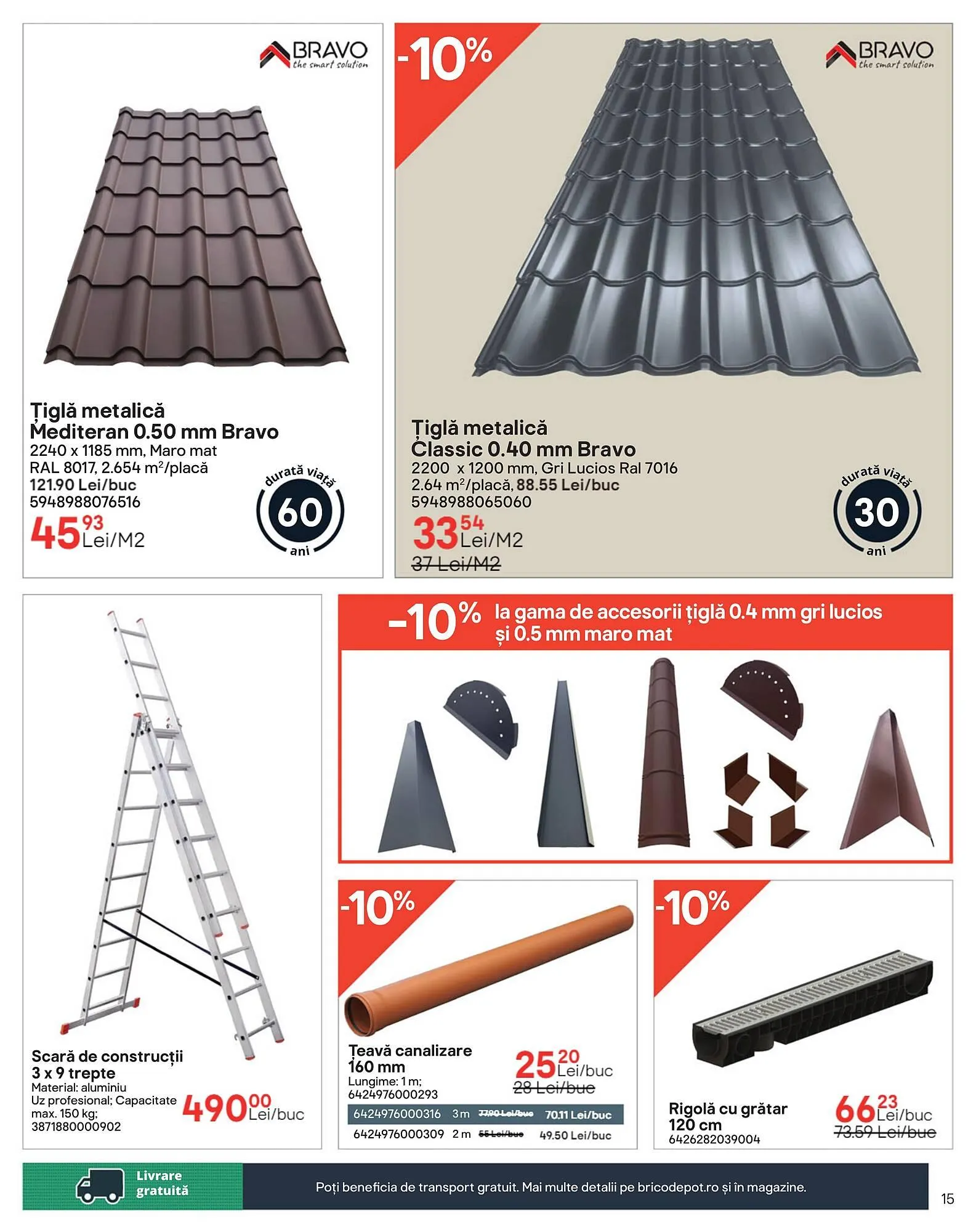 Catalog Brico Depôt catalog de la 4 aprilie până la 30 aprilie 2024 - Revista Pagina 15