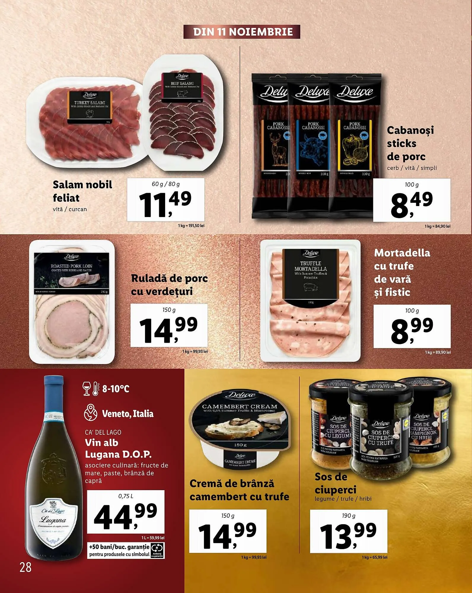 Catalog Catalog Lidl de la 28 octombrie până la 31 decembrie 2024 - Revista Pagina 28