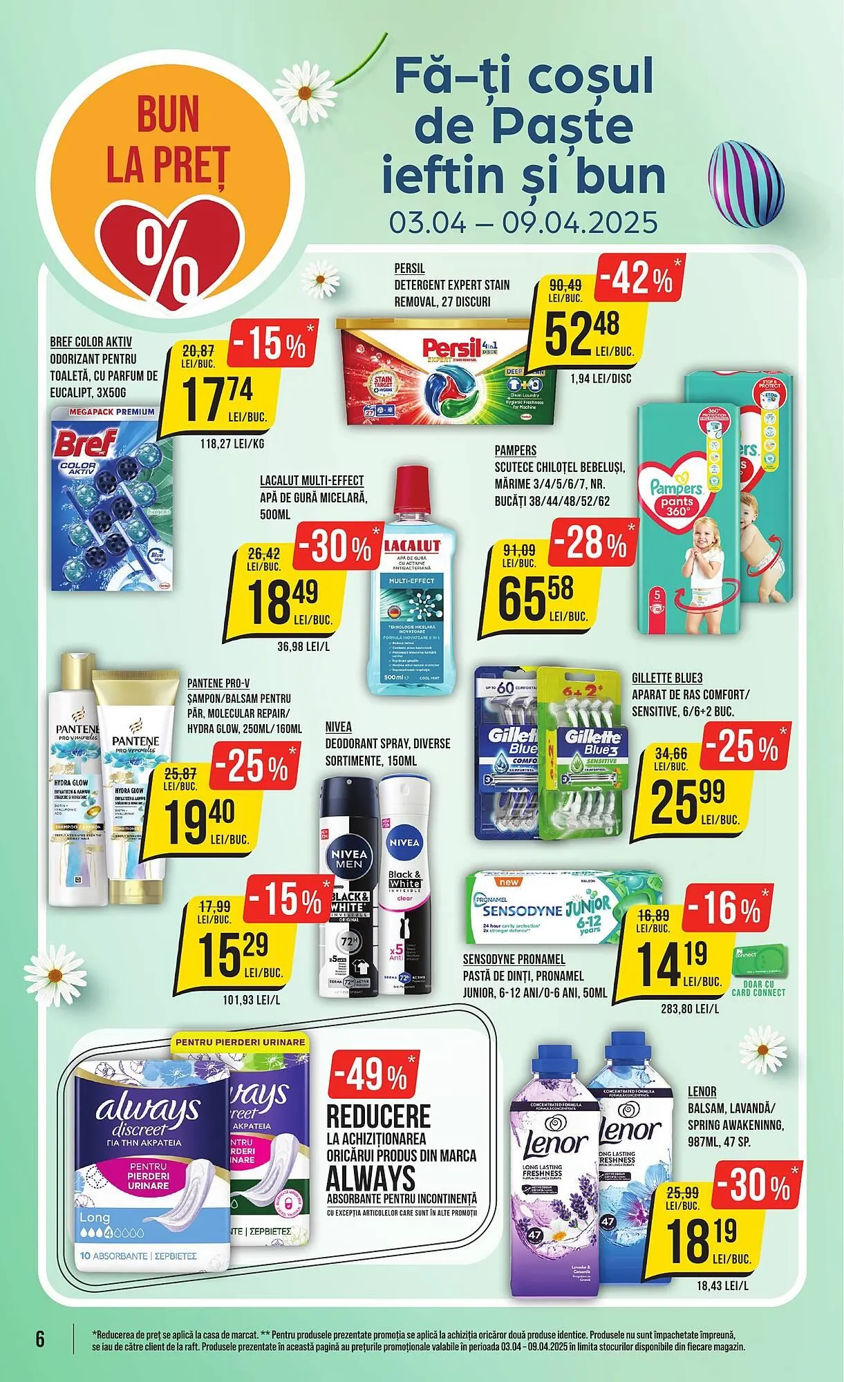 Catalog Catalog Mega Image de la 3 aprilie până la 9 aprilie 2025 - Revista Pagina 6