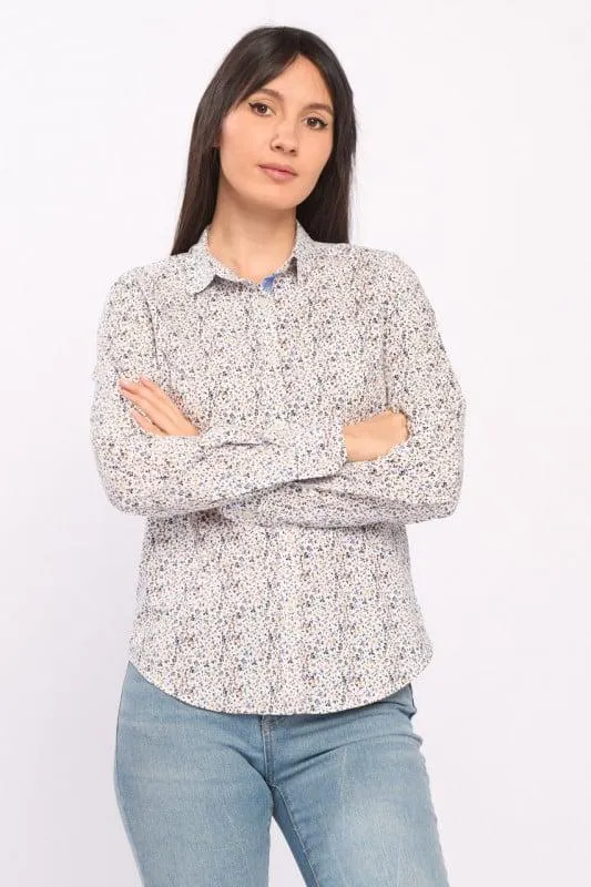 Kenvelo - Camasa maneca lunga dama cu imprimeu floral