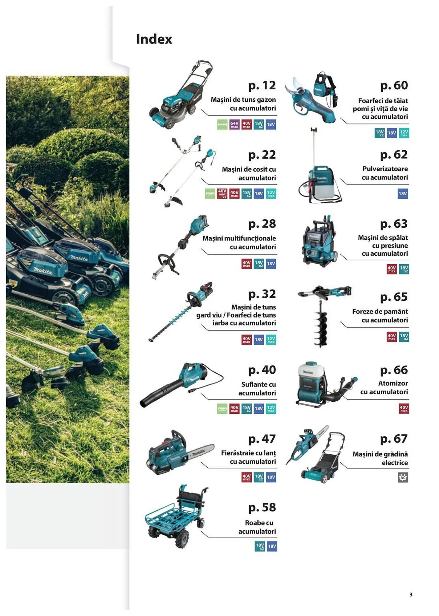 Catalog Сatalog Makita de la 6 februarie până la 31 decembrie 2024 - Revista Pagina 3