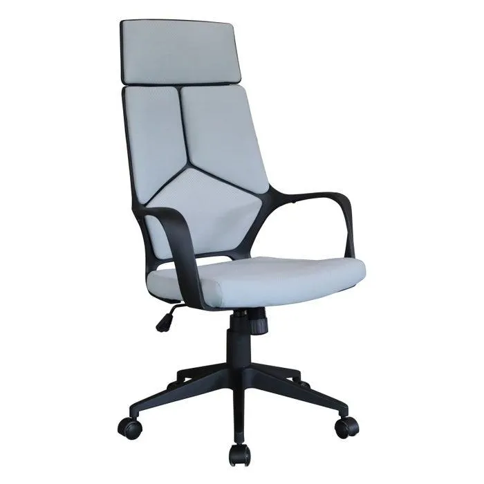 Scaun birou directorial US86 Avantgarde, rotativ, textil, gri