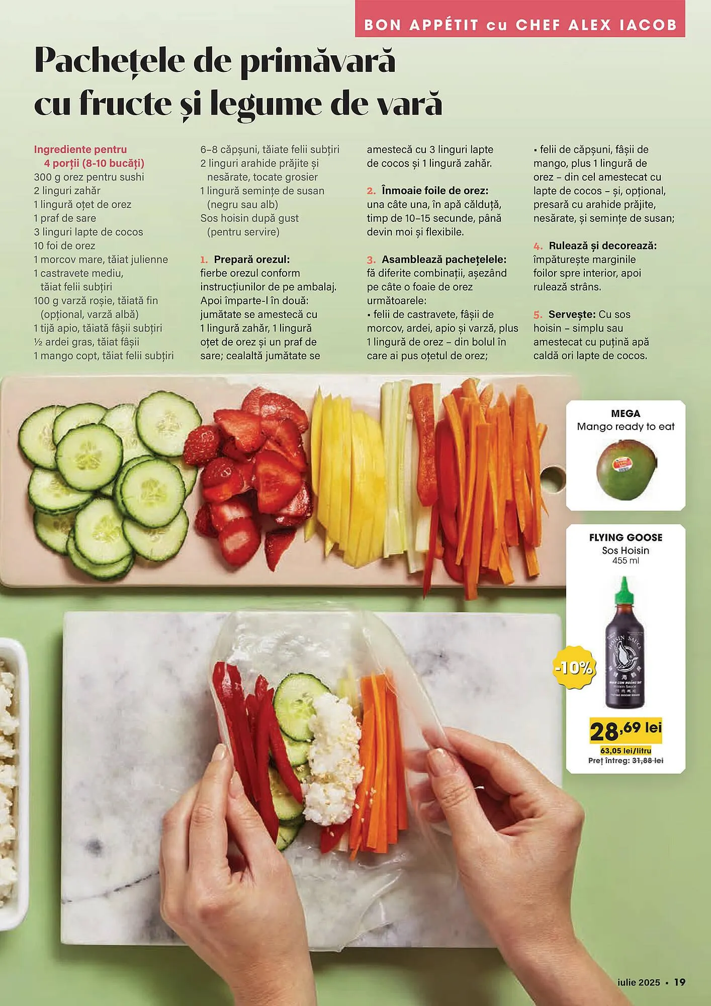 Catalog Catalog Mega Image de la 1 iulie până la 31 iulie 2025 - Revista Pagina 19