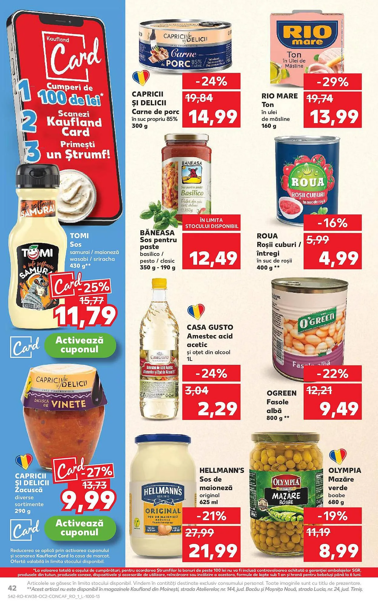 Catalog Catalog Kaufland de la 17 septembrie până la 23 septembrie 2025 - Revista Pagina 42
