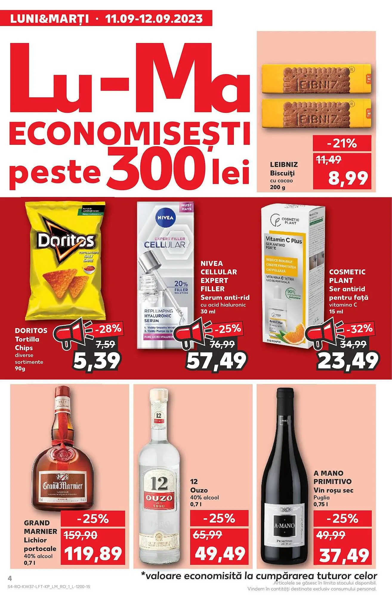 Catalog Kaufland catalog de la 13 septembrie până la 19 septembrie 2023 - Revista Pagina 4