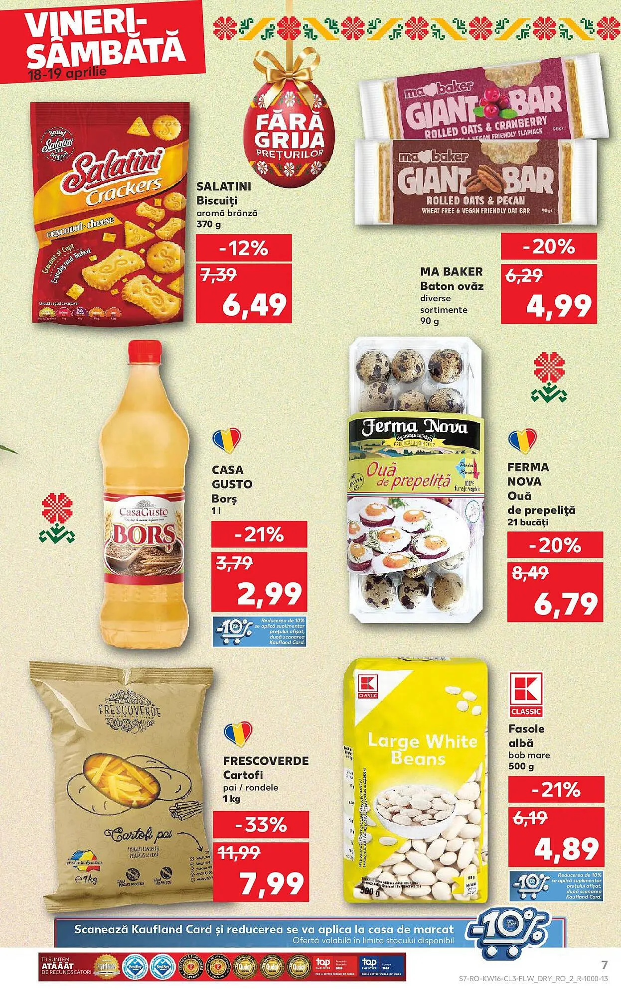 Catalog Catalog Kaufland de la 18 aprilie până la 19 aprilie 2025 - Revista Pagina 7