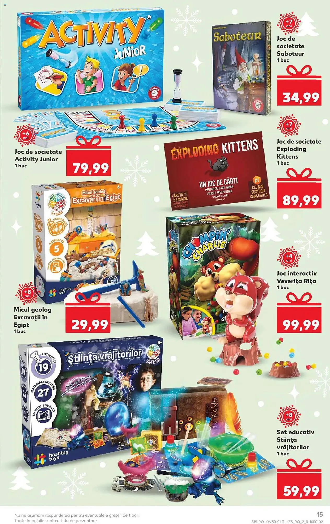 Catalog Catalog Kaufland de la 7 decembrie până la 31 decembrie 2025 - Revista Pagina 15