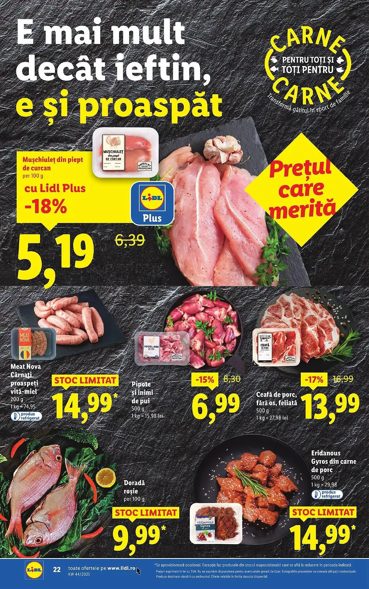 Catalog Catalog Lidl de la 27 octombrie până la 2 noiembrie 2025 - Revista Pagina 22