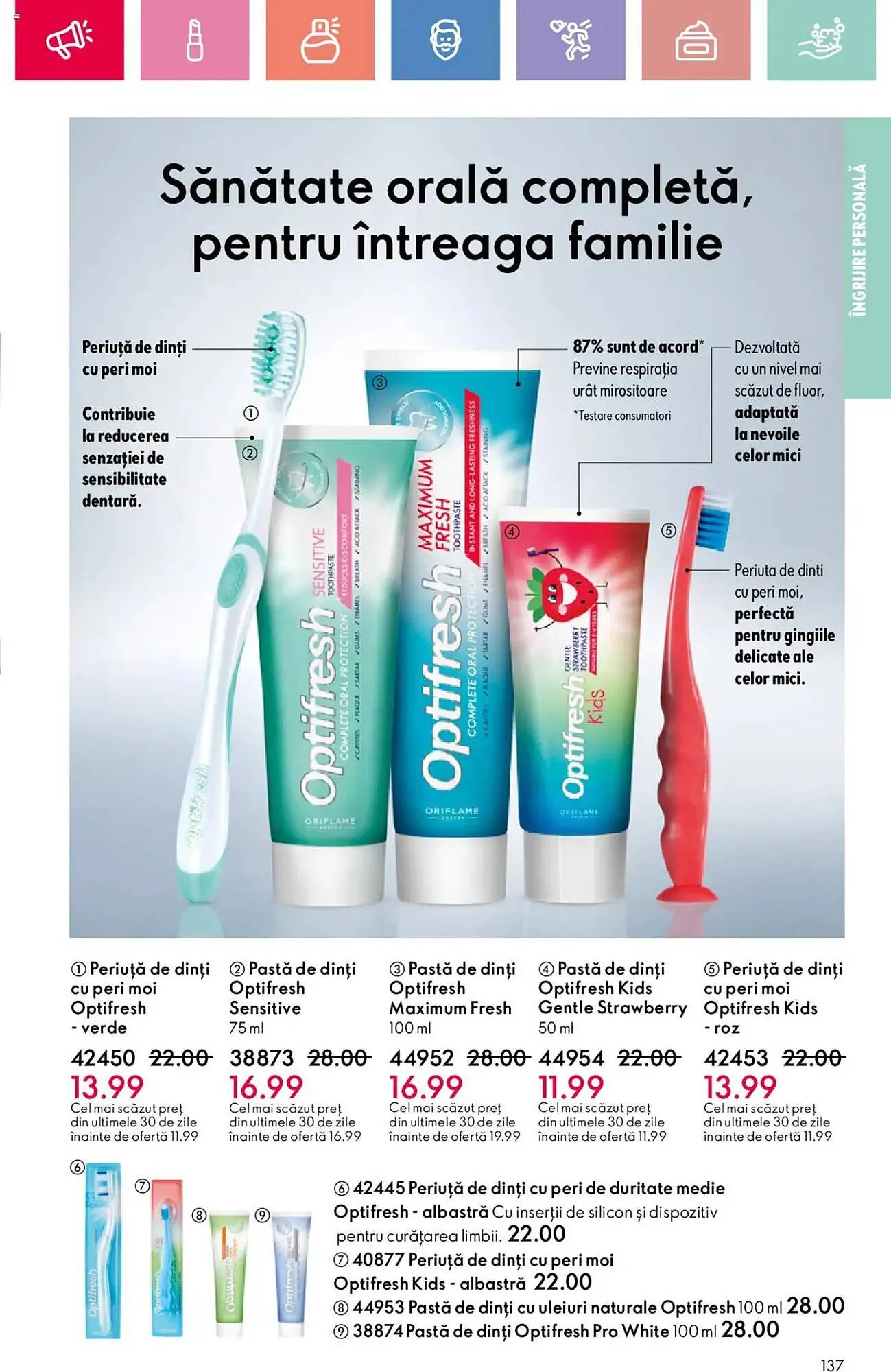 Catalog Catalog Oriflame de la 2 martie până la 22 martie 2025 - Revista Pagina 287