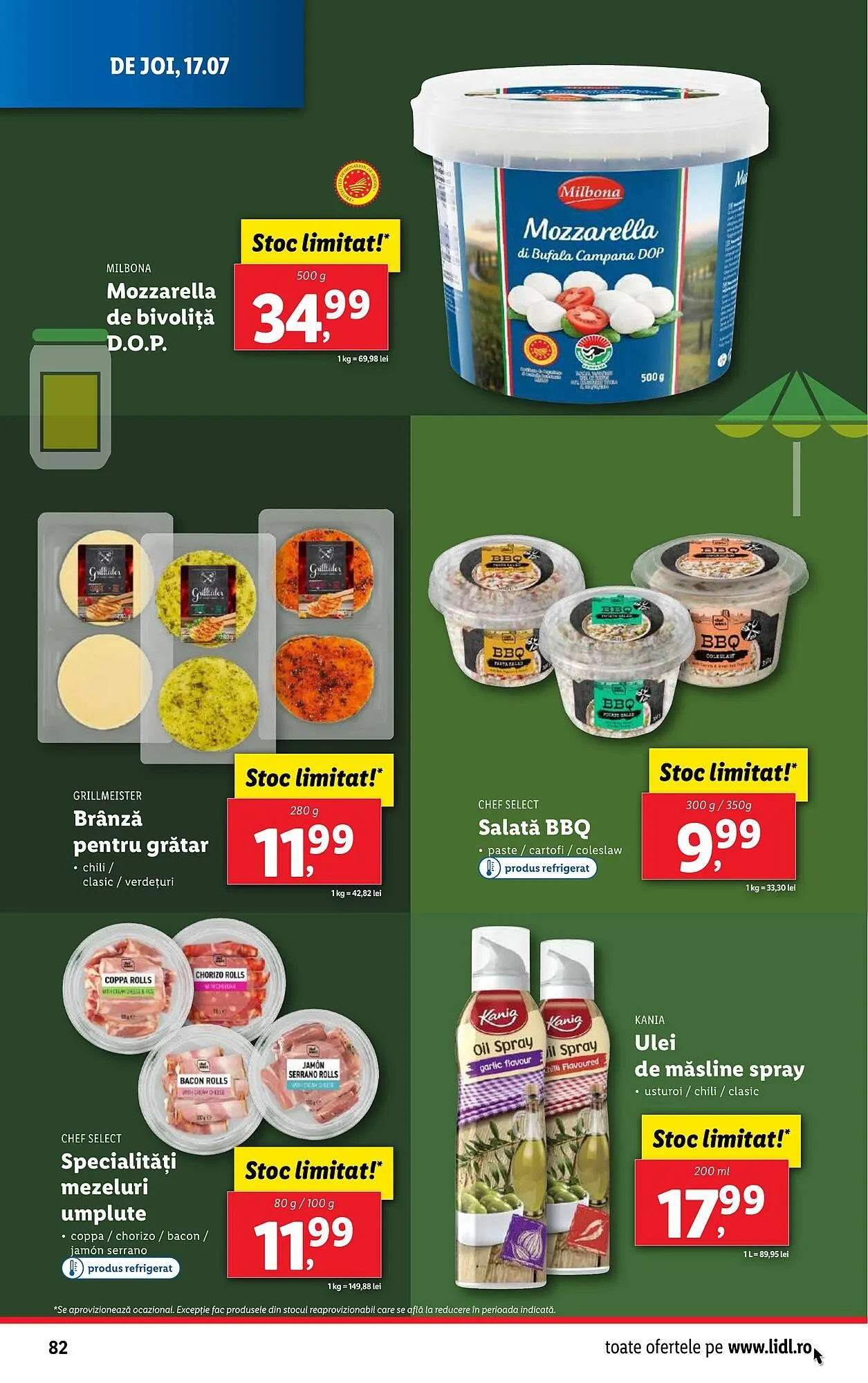 Catalog Catalog Lidl de la 14 iulie până la 20 iulie 2025 - Revista Pagina 82