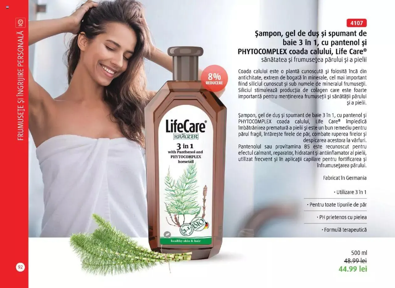 Catalog Catalog Life Care primavara-vara 2023 de la 1 martie până la 31 decembrie 2023 - Revista Pagina 94