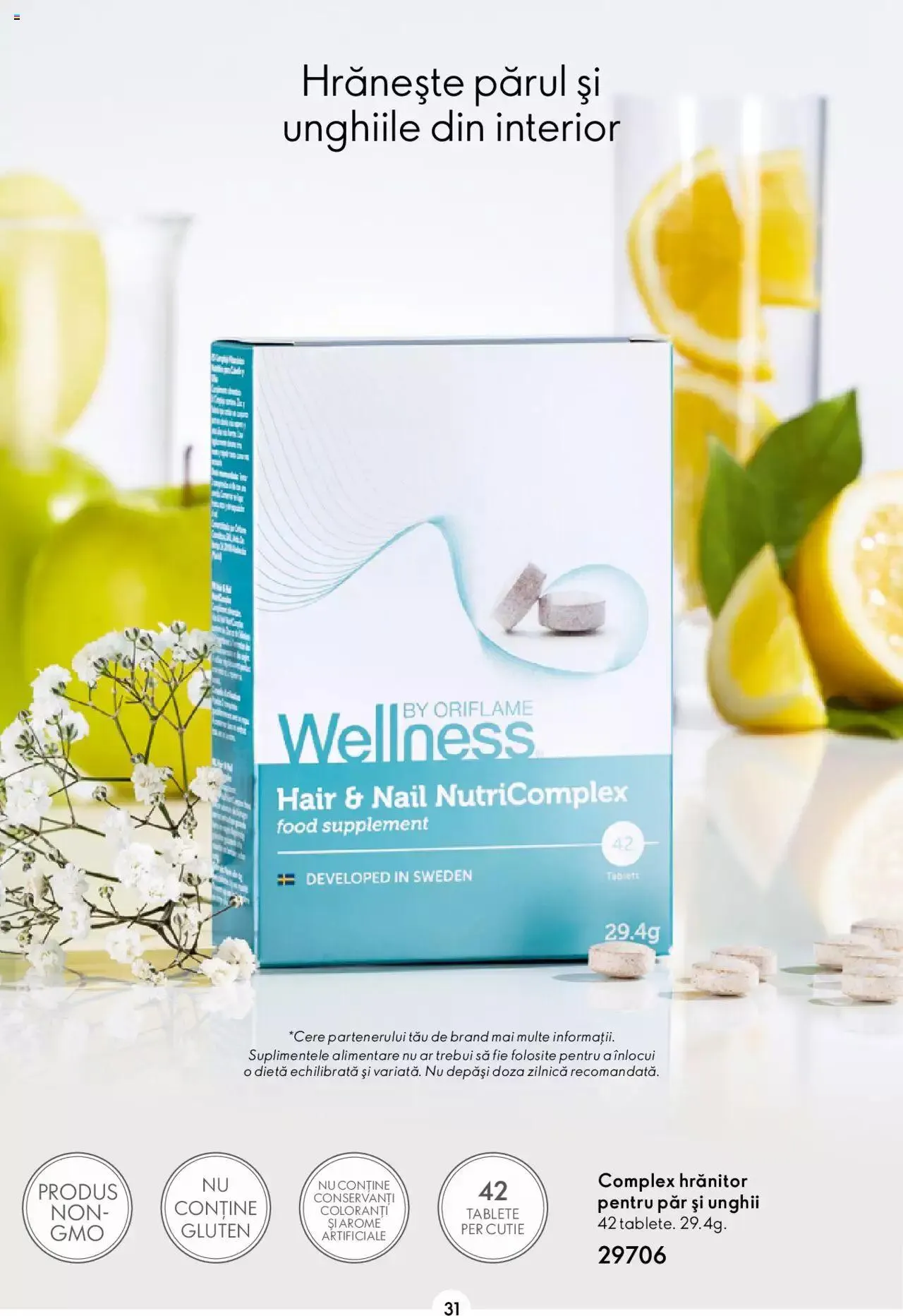 Catalog Oriflame catalog - Wellness de la 3 mai până la 31 decembrie 2023 - Revista Pagina 31