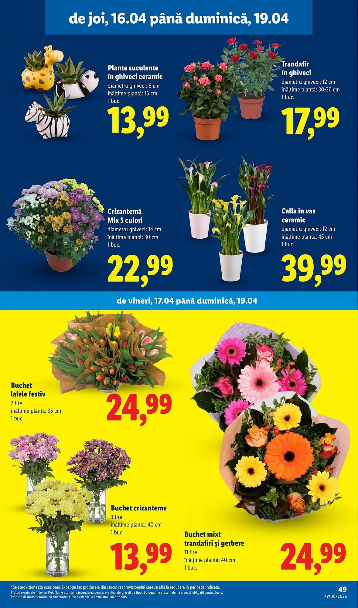 Catalog Catalog Lidl de la 14 aprilie până la 19 aprilie 2026 - Revista Pagina 49