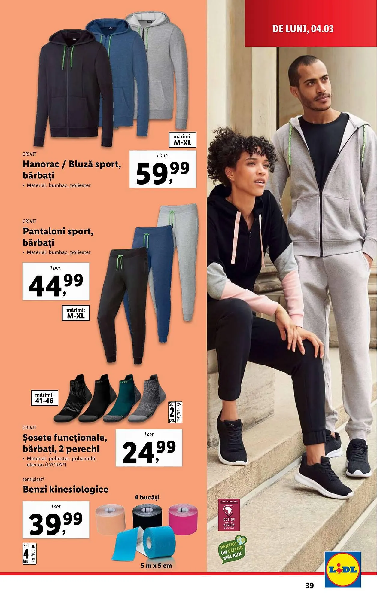 Catalog Lidl catalog de la 4 martie până la 10 martie 2024 - Revista Pagina 39