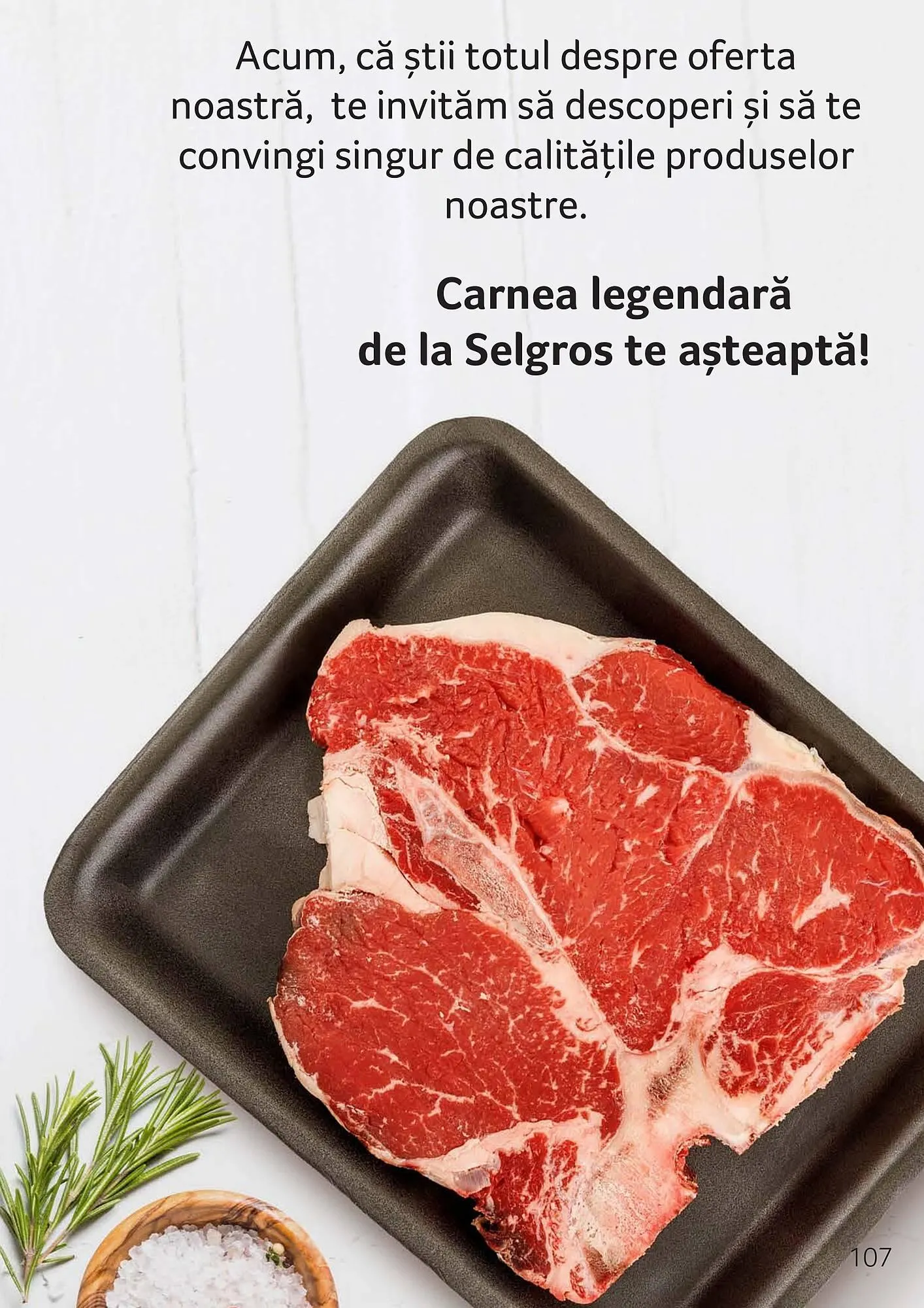 Catalog Catalog Selgros de la 3 octombrie până la 30 noiembrie 2025 - Revista Pagina 107