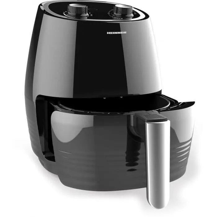 Friteuza cu aer cald Heinner Nelle 1250 HAF-1250BK, 1250 W, 2.5 kg