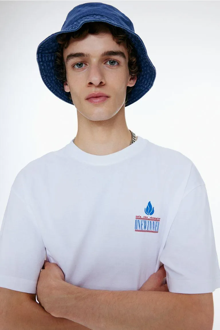 Tricou cu imprimeu Loose Fit