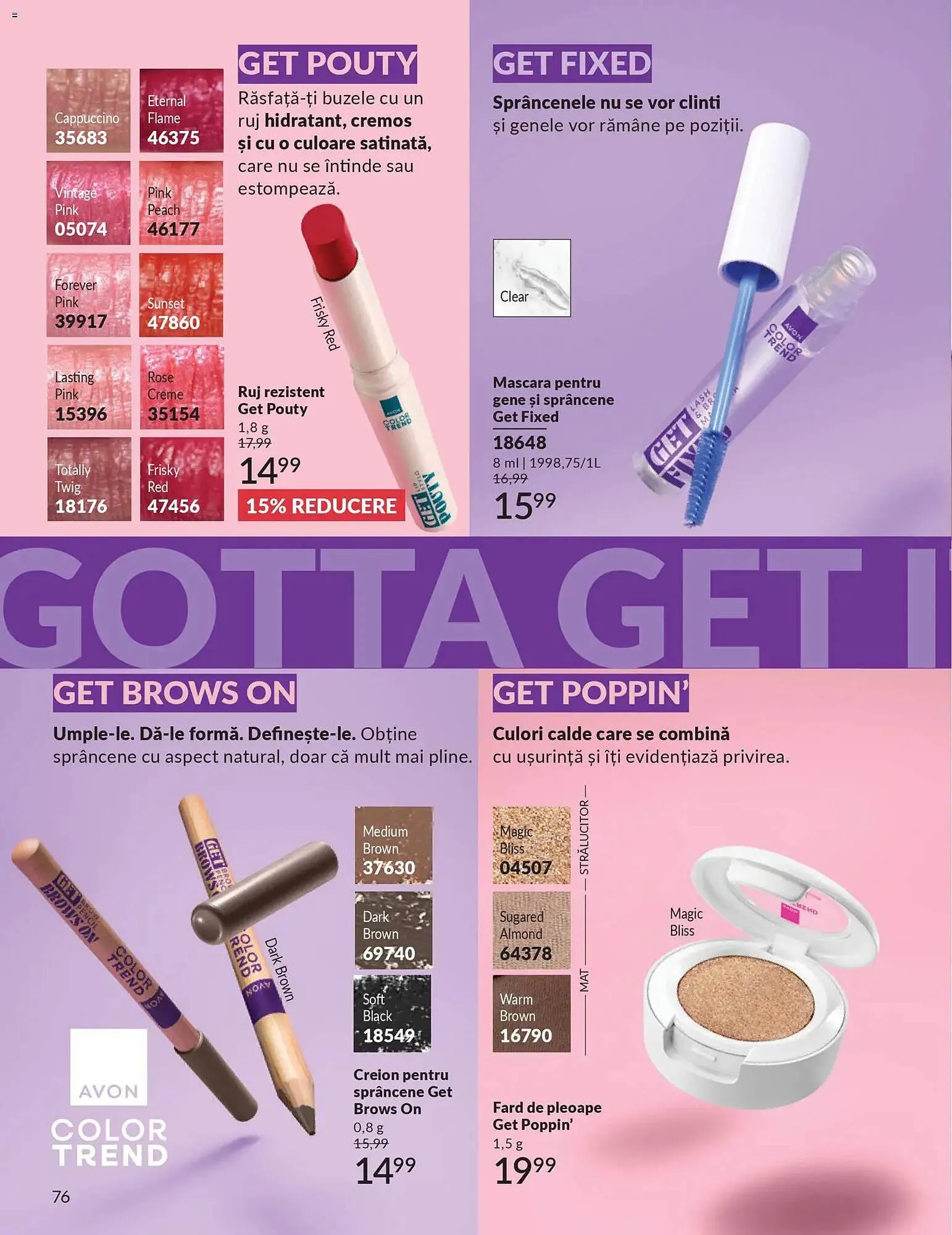 Catalog Catalog Avon de la 28 februarie până la 31 martie 2026 - Revista Pagina 78