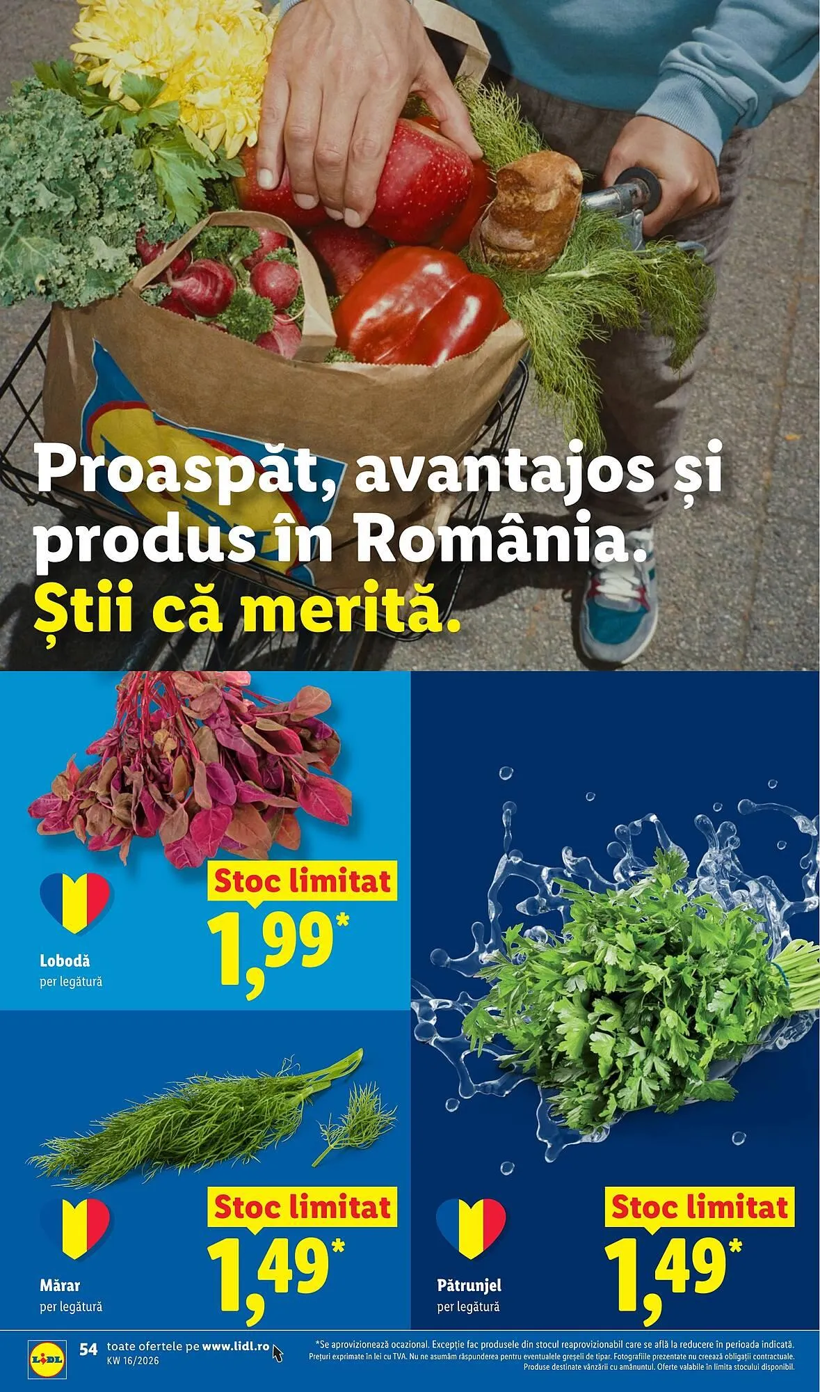 Catalog Catalog Lidl de la 14 aprilie până la 19 aprilie 2026 - Revista Pagina 54