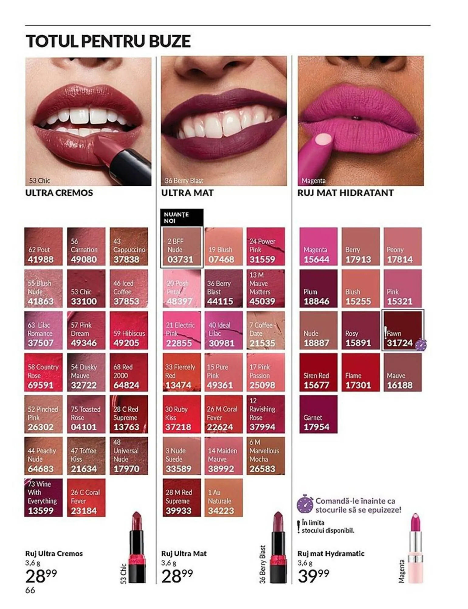 Catalog Catalog Avon de la 3 noiembrie până la 30 noiembrie 2025 - Revista Pagina 64