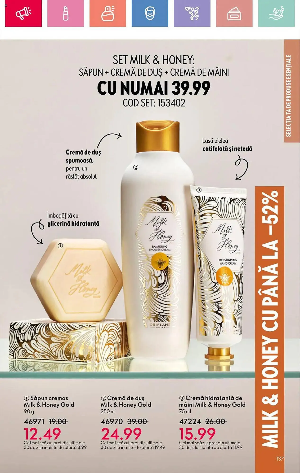 Catalog Catalog Oriflame de la 19 august până la 9 septembrie 2025 - Revista Pagina 137