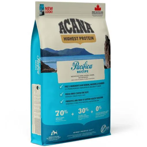 Hrana uscata pentru caini Acana Highest Protein Pacifica 11.4 kg